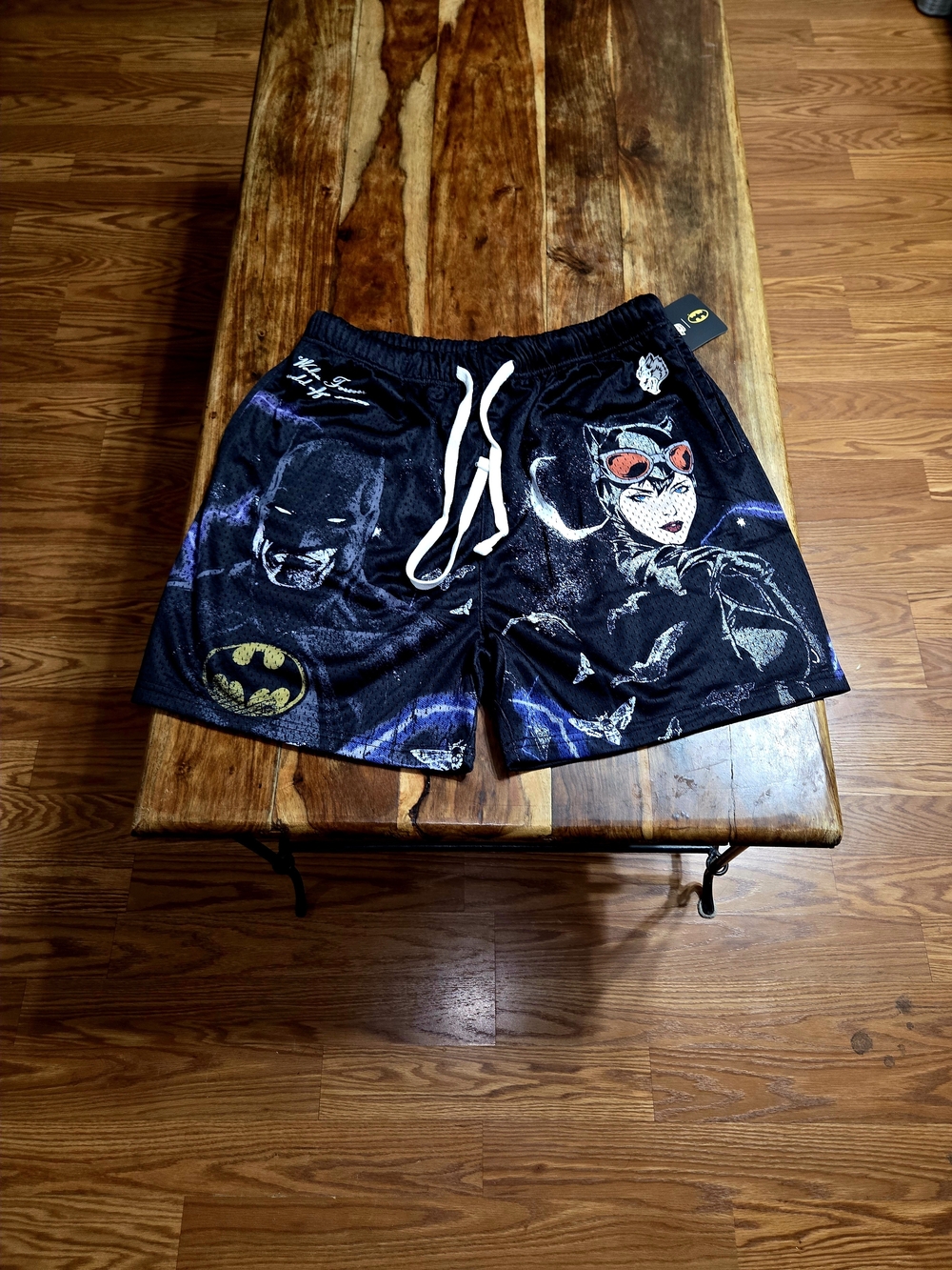 Darc Sport/Batman & Catwoman Collab Men's Athletic Shorts